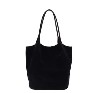 City Suede Boho Bucket Bag
