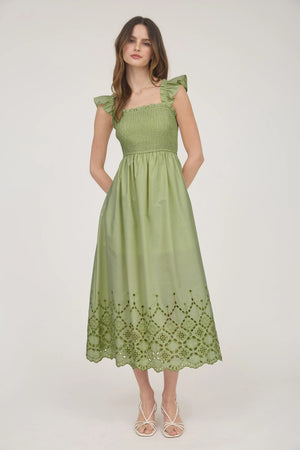 Once Upon A Dream Eyelet Dress